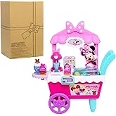 Minnie Mouse Sweets & Treats Ice Cream Cart, Kids Toys for Ages 3 Up, Gifts and Presents