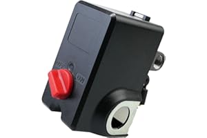 KMBNTU Upgraded Pressure Switch 120/240 Volts Fit for Condor MDR 11/11 EA,26 AMPS 120-155 PSI