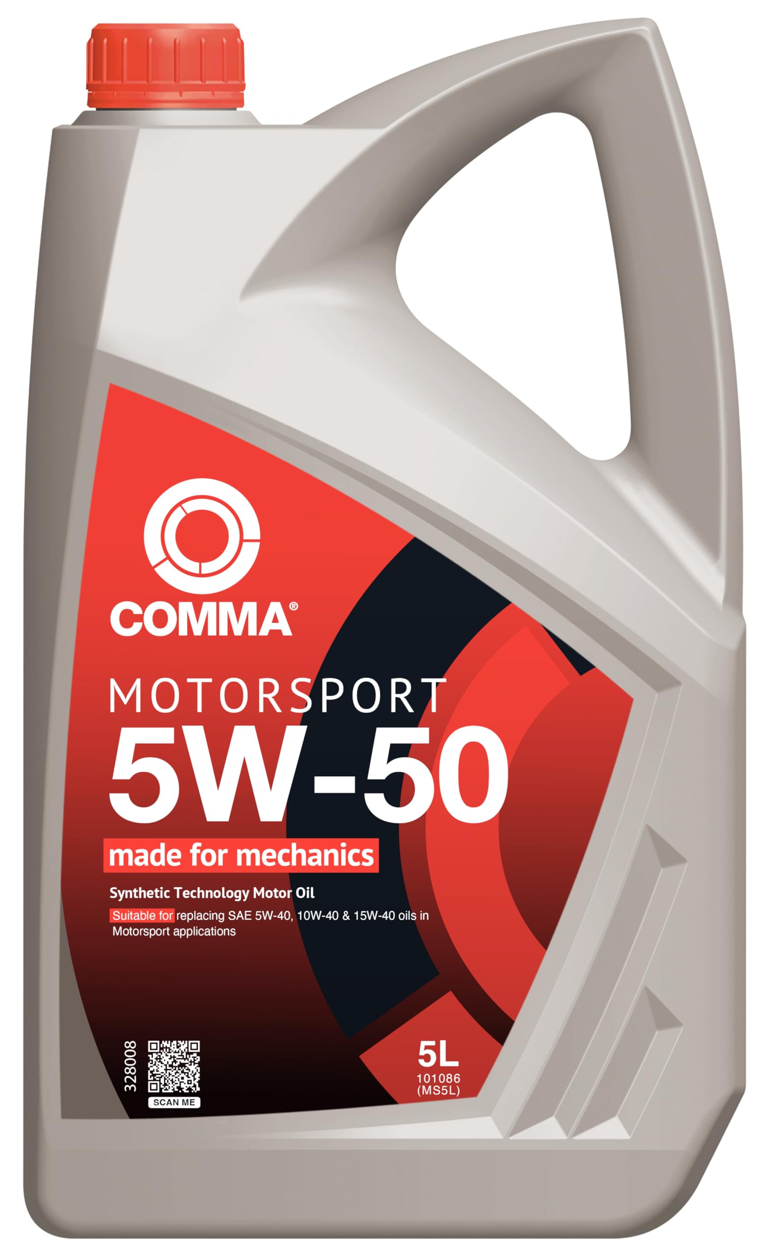 Comma MS5L 5L Motorsport Fully Synthetic 5W50 Motor Oil