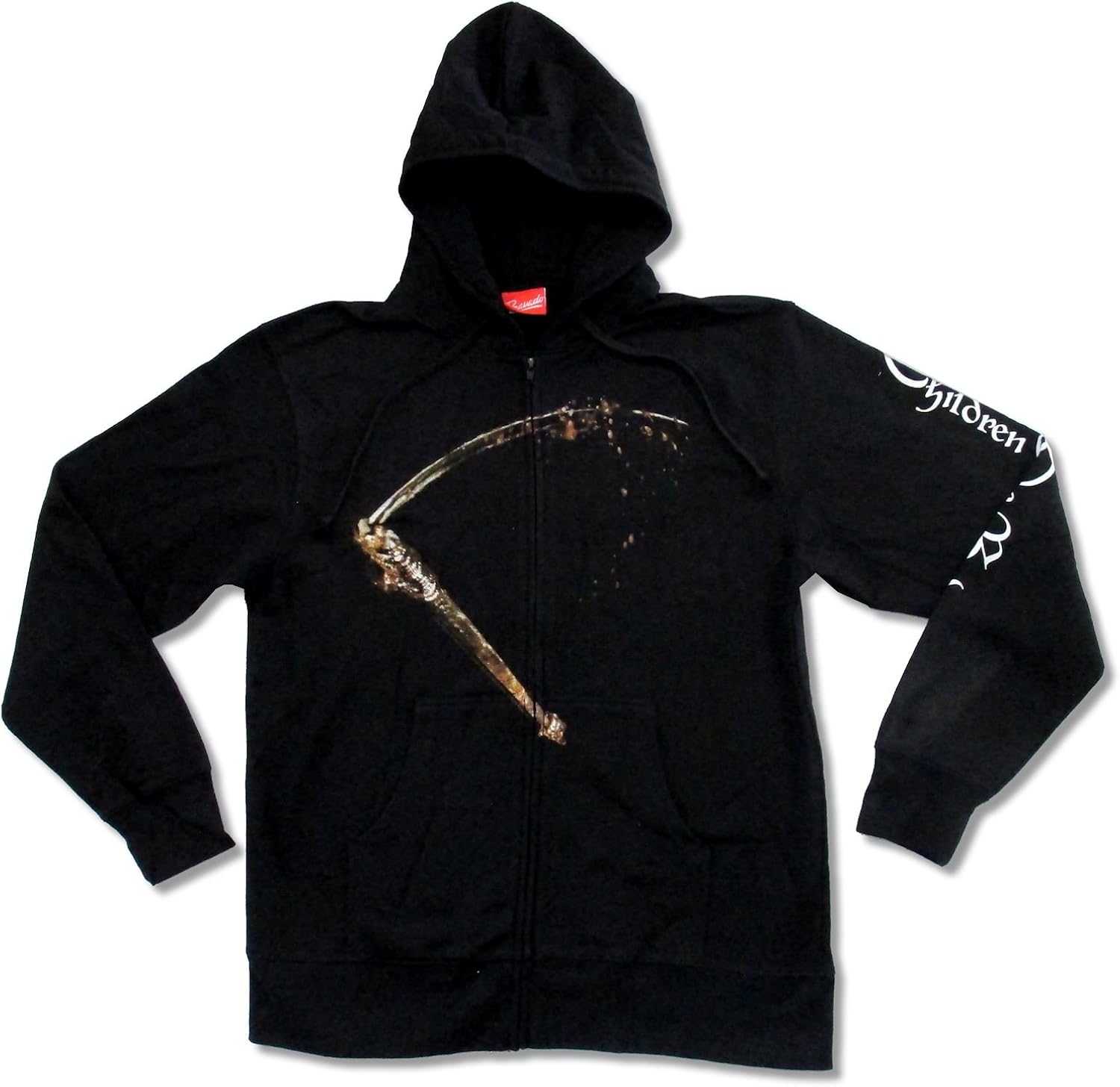 childrens black zip up hoodie