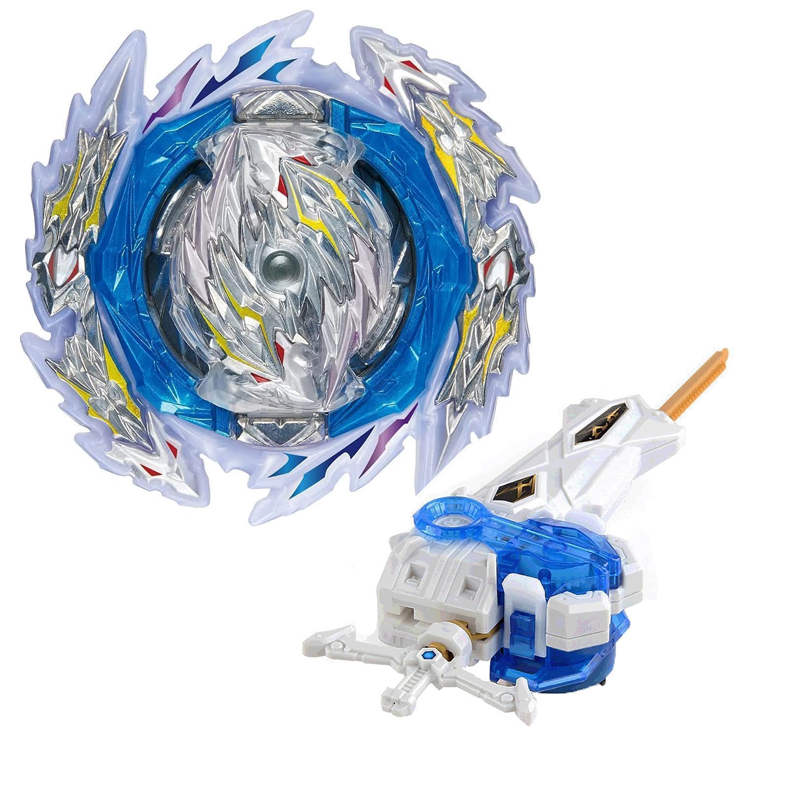Netoke Gyros Set, 4D Metal Fusion Combat Gyros, With Battling B-200 Holy Sword Launcher LR Gift Set, Modelle: B-189