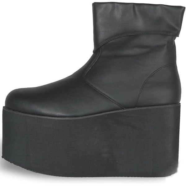 Black Platform Ankle Boots By ELLIE Amazon.com | Ellie Shoes Women main image 3