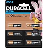 Duracell Ultra Alkaline AAA Batteries (Pack of 6)