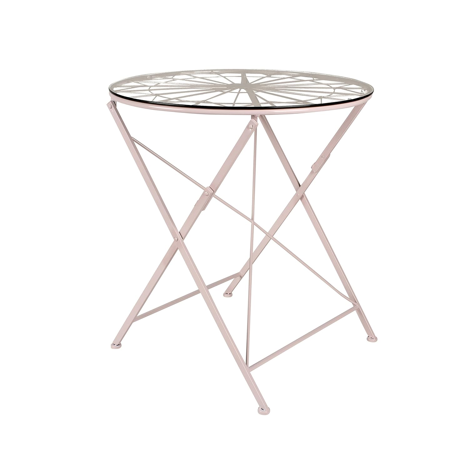 Best 23 Inch Round Glass Table Set