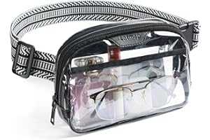 LATMAP 3L Fanny Packs Belt Bag for Women Small Everywhere Crossbody Bag Waist Packs Faux Leather Sling Chest Travel Purse