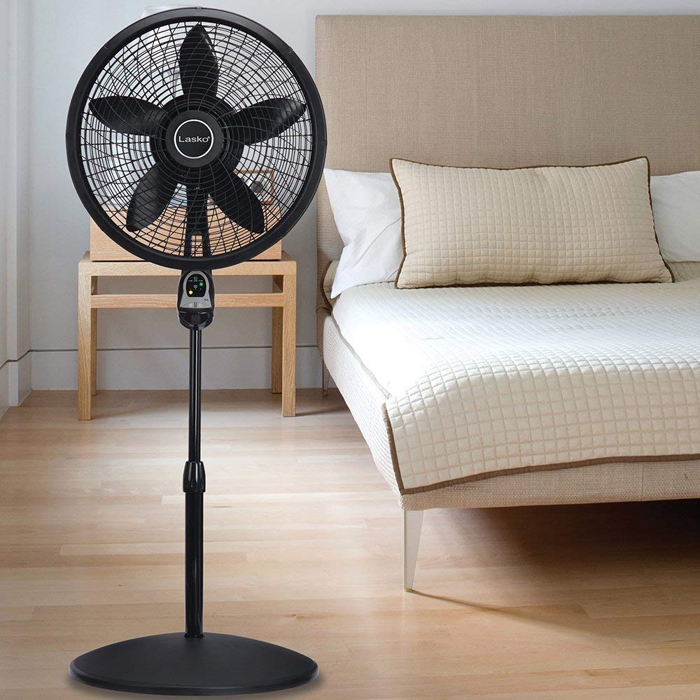 Lasko 1843 18 Remote Control Cyclone Pedestal Fan With Built In