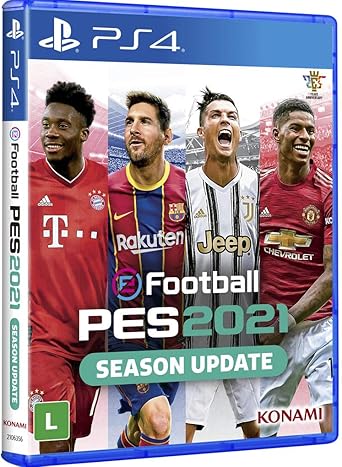 eFootball PES 2021 - PlayStation 4 : Amazon.com.br: Games e Consoles