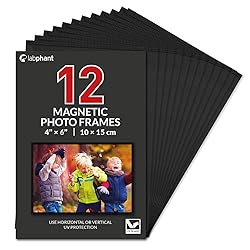 labphant 12 Pack 4x6 Inch Magnetic Picture
