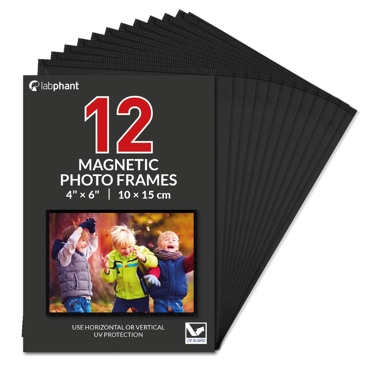 labphant 12 Pack 4x6 Inch Magnetic Picture