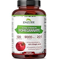 Amazon.com: Zazzee Extra Strength Saw Palmetto 20:1 Extract, 6000