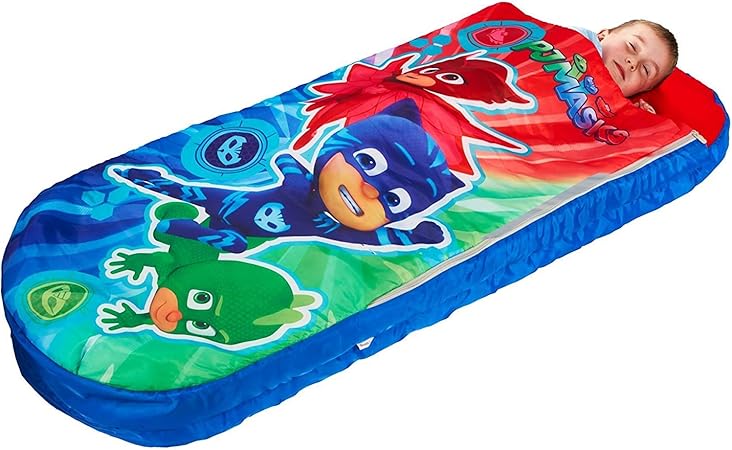 PJ MASKS All in One Sleepover Bed - Airbed and Sleeping Bag in One Nap Mat: Amazon.co.uk: Toys 