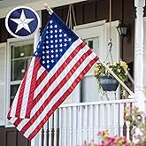 2.5 x 4 FT American Flag Pole Sleeve, US Flag Factory,with Nylon Material, Heavy Duty Durable TearProof, Embroidered Stars, Sewn Stripes, UV Protection，Outdoor Flag (Pole NOT Included)