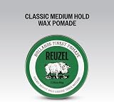 REUZEL Green Grease Oil Based Pomade Medium Hold Medium Shine 3.38oz view 4