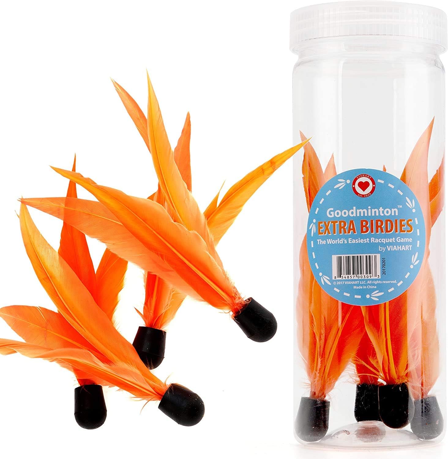 VIAHART Goodminton - The World's Easiest Racquet Game Extra Birdies : Sports & Outdoors