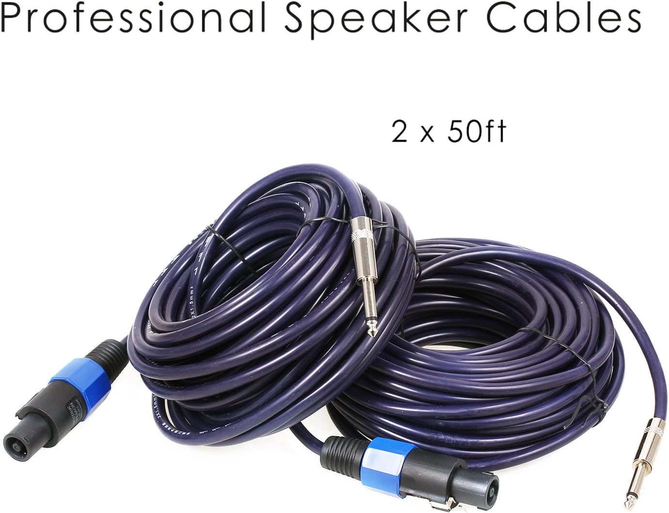speakon cable 50 ft