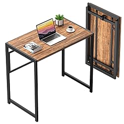 GreenForest Folding Desk No-Assembly,31.5 in Small