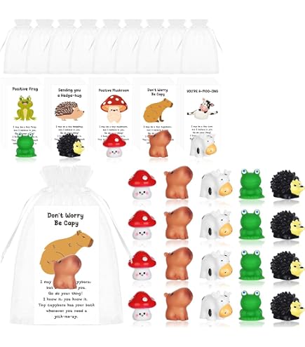 Mini Panda Figurines 50 Set Employee Appreciation Gifts Bulk For ...