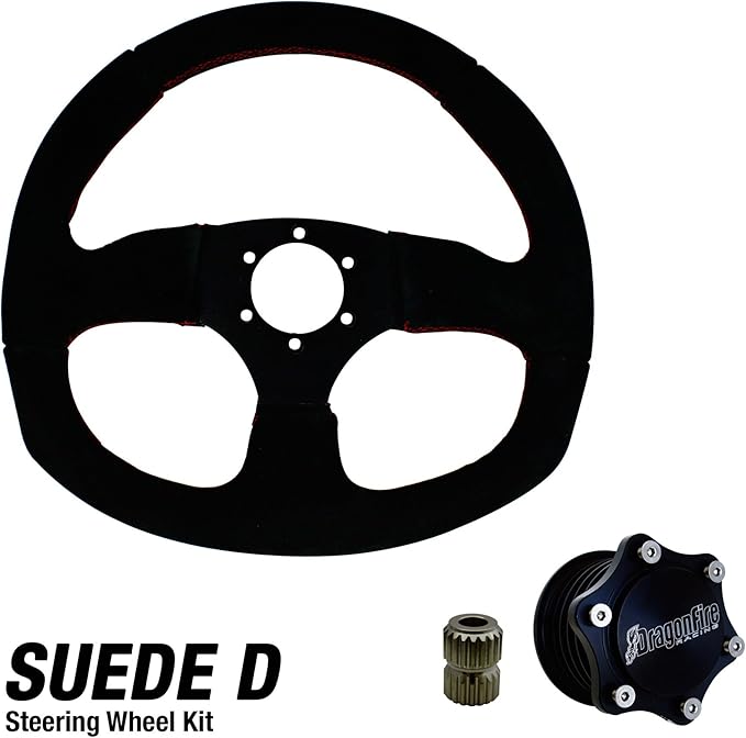 Quickrelease Steering Wheel Suede D CAN Am UTV Models