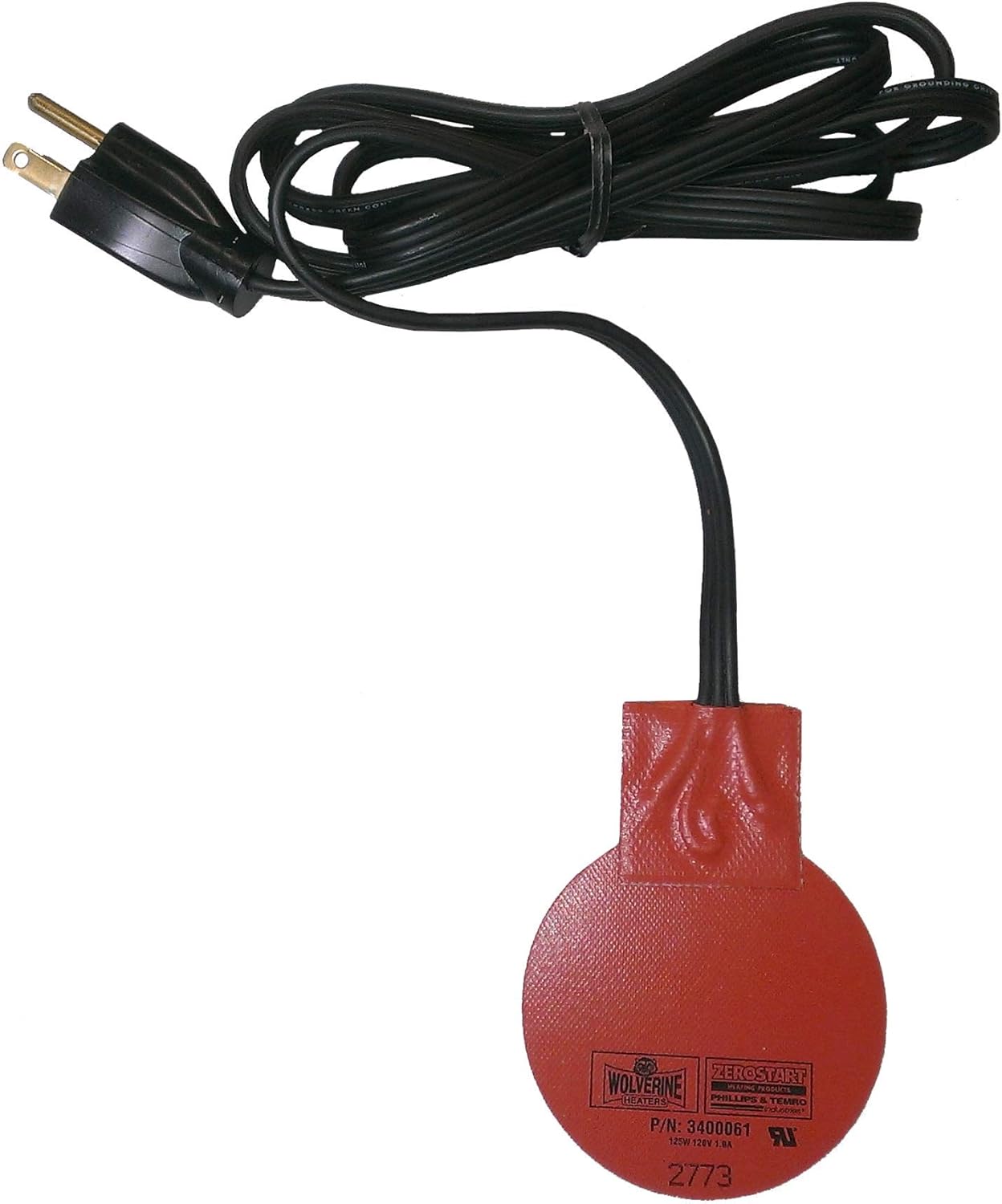 Zerostart 3400061 (Wolverine Model 9.0) Silicone Pad Heater Engine Oil