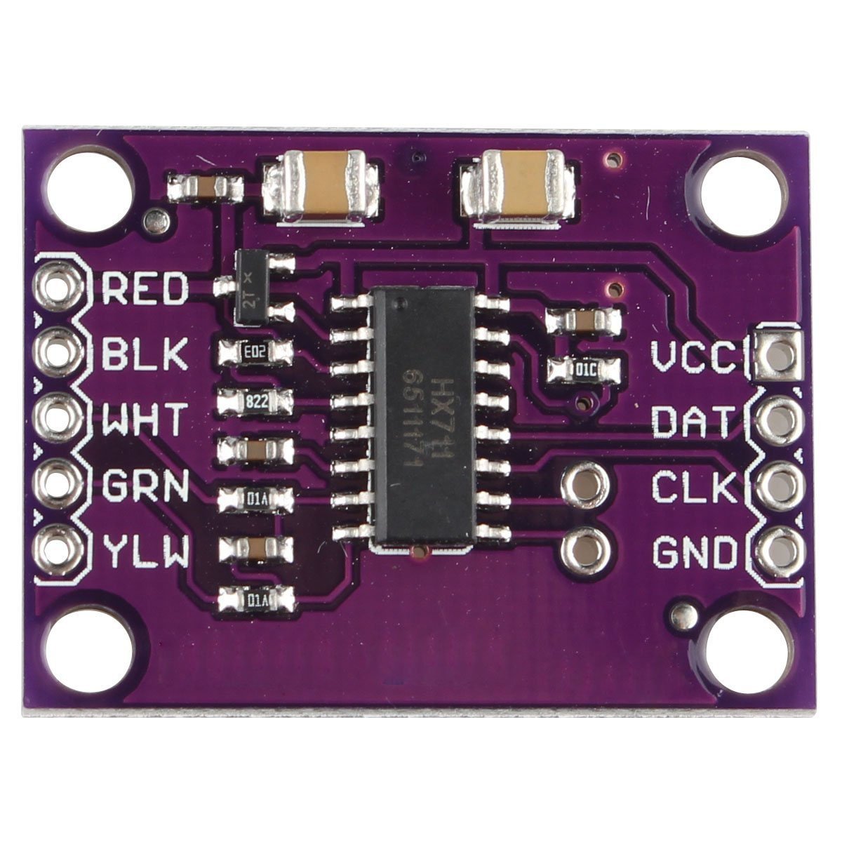 HALJIA HX711 High-precision Electronic Weighing Sensor 24-bit A/D AD Dual-channel Conveter Module Compatible with ARM AVR Arduino Raspberry Pi