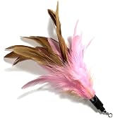 onebarleycorn Cat Toys Feather Refills Replacement Feathers 8 Pack view 2