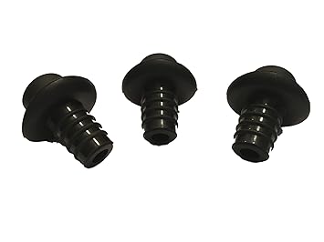 3 Stück SILIKON Flaschenstopfen Verschluss Stopfen - Universal