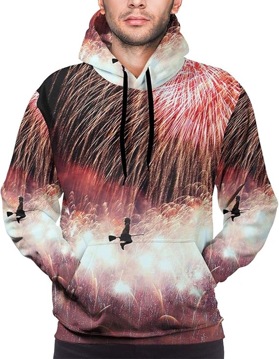 Amazon Co Jp 人気 打ち上げ花火 下から見るか 横から見るか 3 暖かい パーカー スウェットシャツ ゆったり シンプル 長袖 フード付き おしゃれ 多面設計 トップス プルオーバー 防寒 保温す プリント カップル 応援服 春秋冬新品 服 ファッション小物