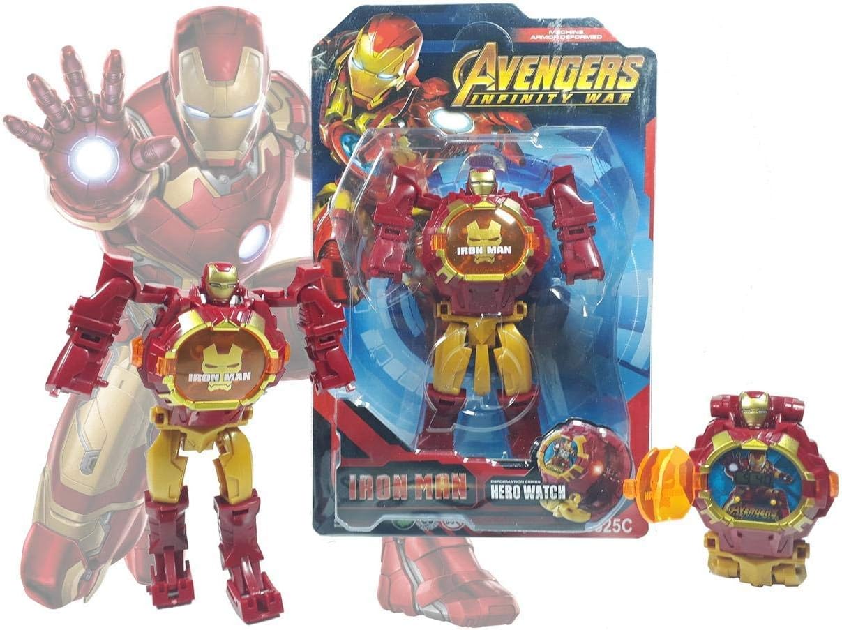 TENDERFEET Iron Man Figures (Multicolour)