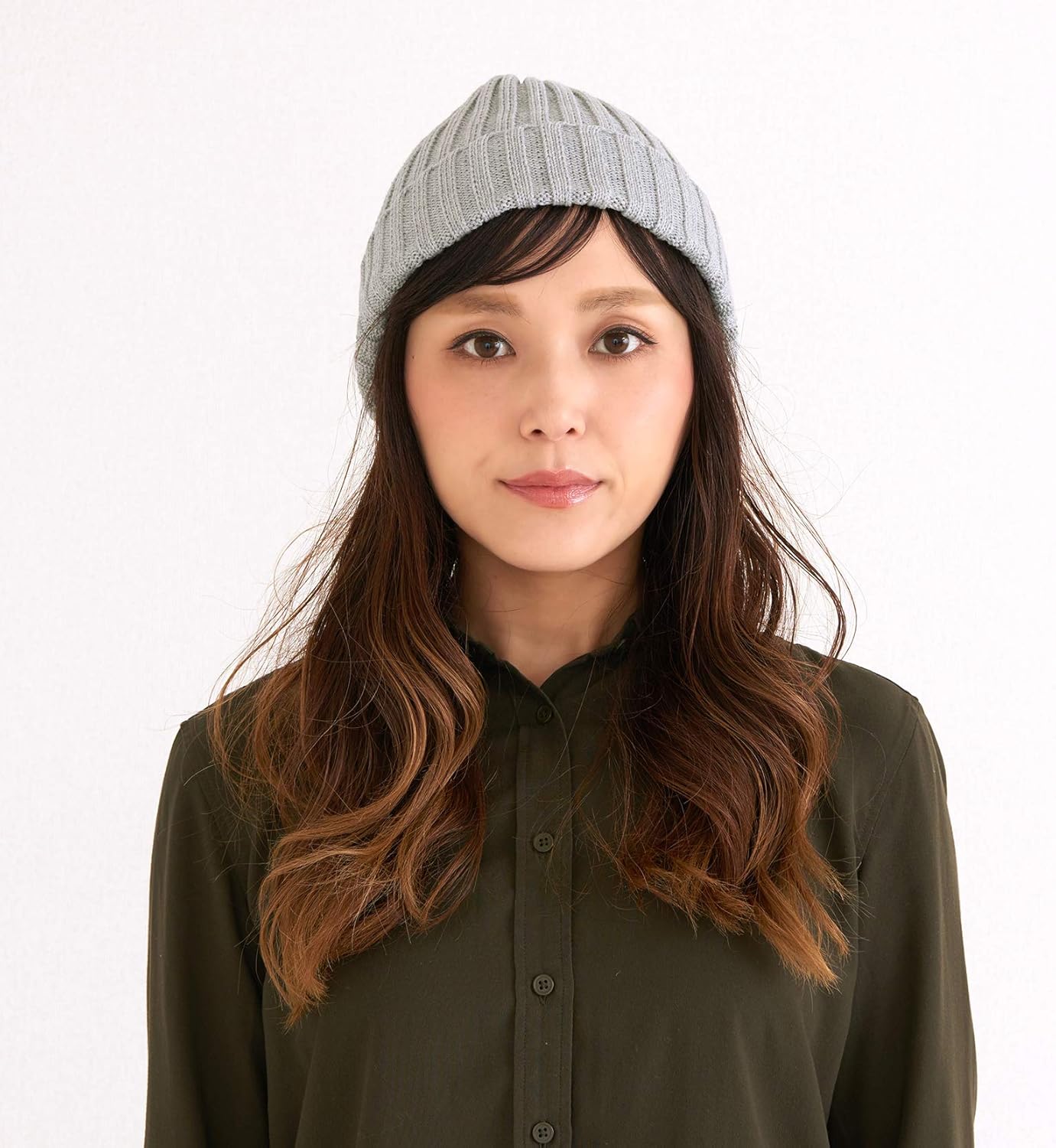 CHARM Mens Fisherman’s Beanie Hat - 100% Cotton Ribbed Slouch Cap Women Chemo Knit Winter Summer Simple Classic Design Khaki: Clothing