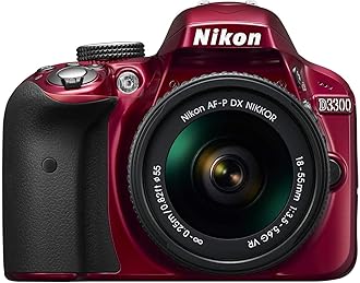 Nikon D3300 w/AF-P DX NIKKOR 18-55mm f/3.5-5.6G VR, 1562, Red