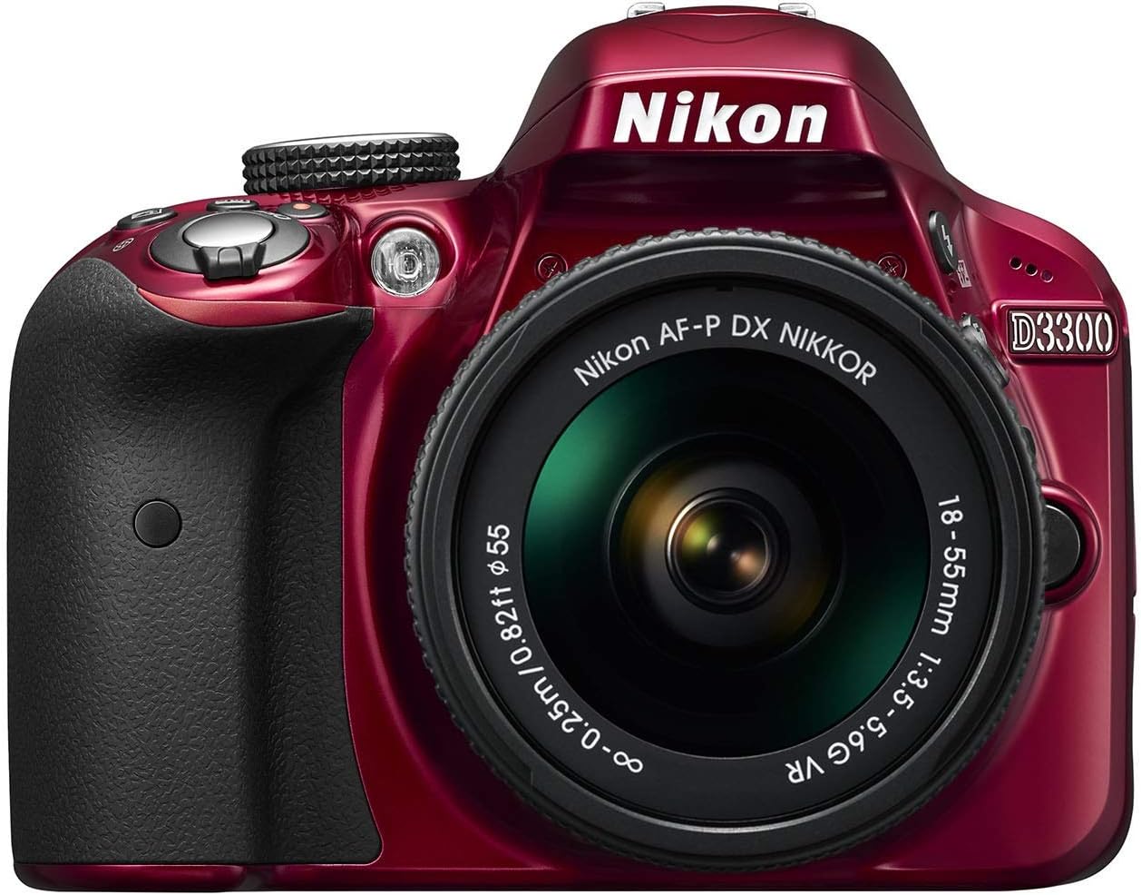 Nikon D3300 w/AF-P DX NIKKOR 18-55mm f/3.5-5.6G VR, 1562, Red