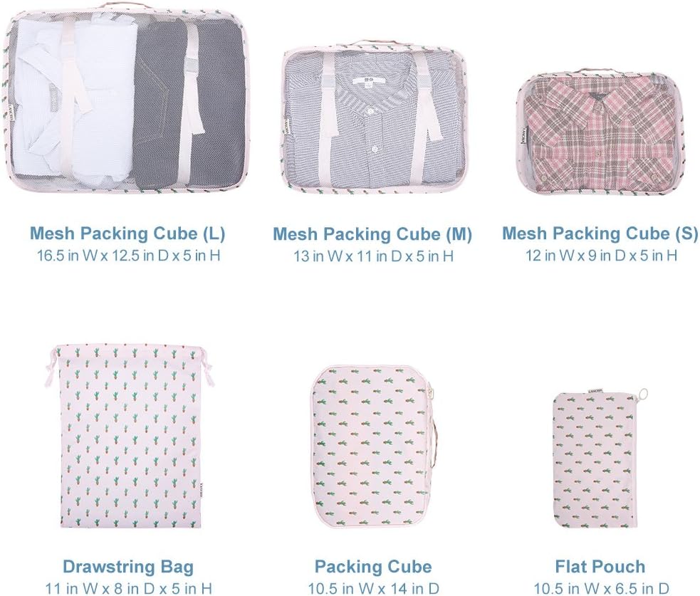 langria packing cubes