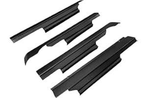 Jenuo 4-Piece Set Rocker Panels Fit For 2019-2022 Dodge Ram 1500 Classic; 2009-2018 Ram 1500; 2009-2022 Ram 2500, 3500 Crew C