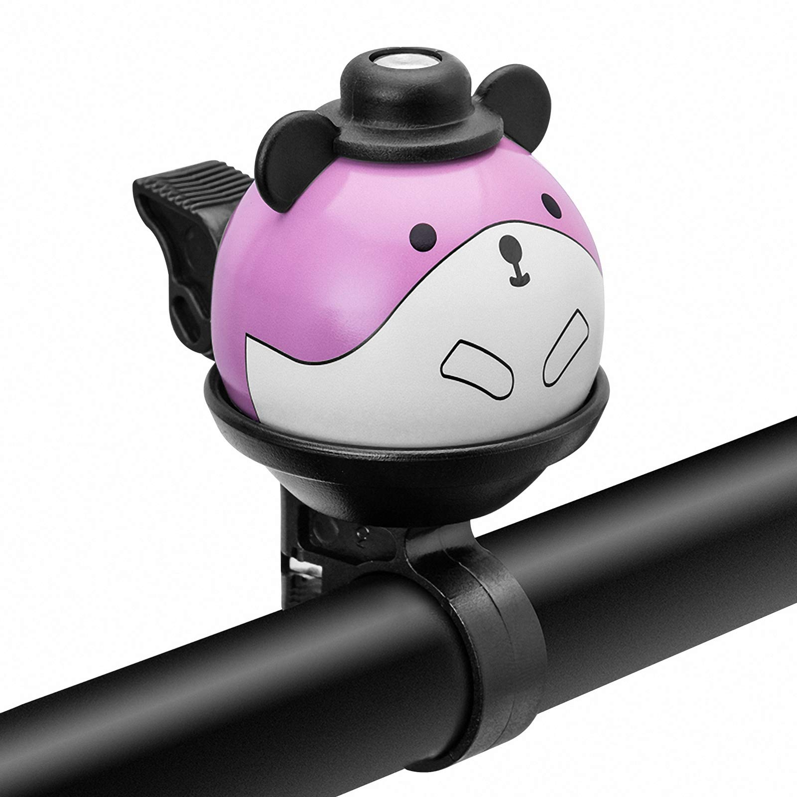 Feluz Kids Bike Bell, 360° Rotatable Cartoon Cycling Bell for Girls Boys and Adult, Loud Crisp Clear Sound Bicycle Handlebar Ring Horn, Children's Bike Accessories