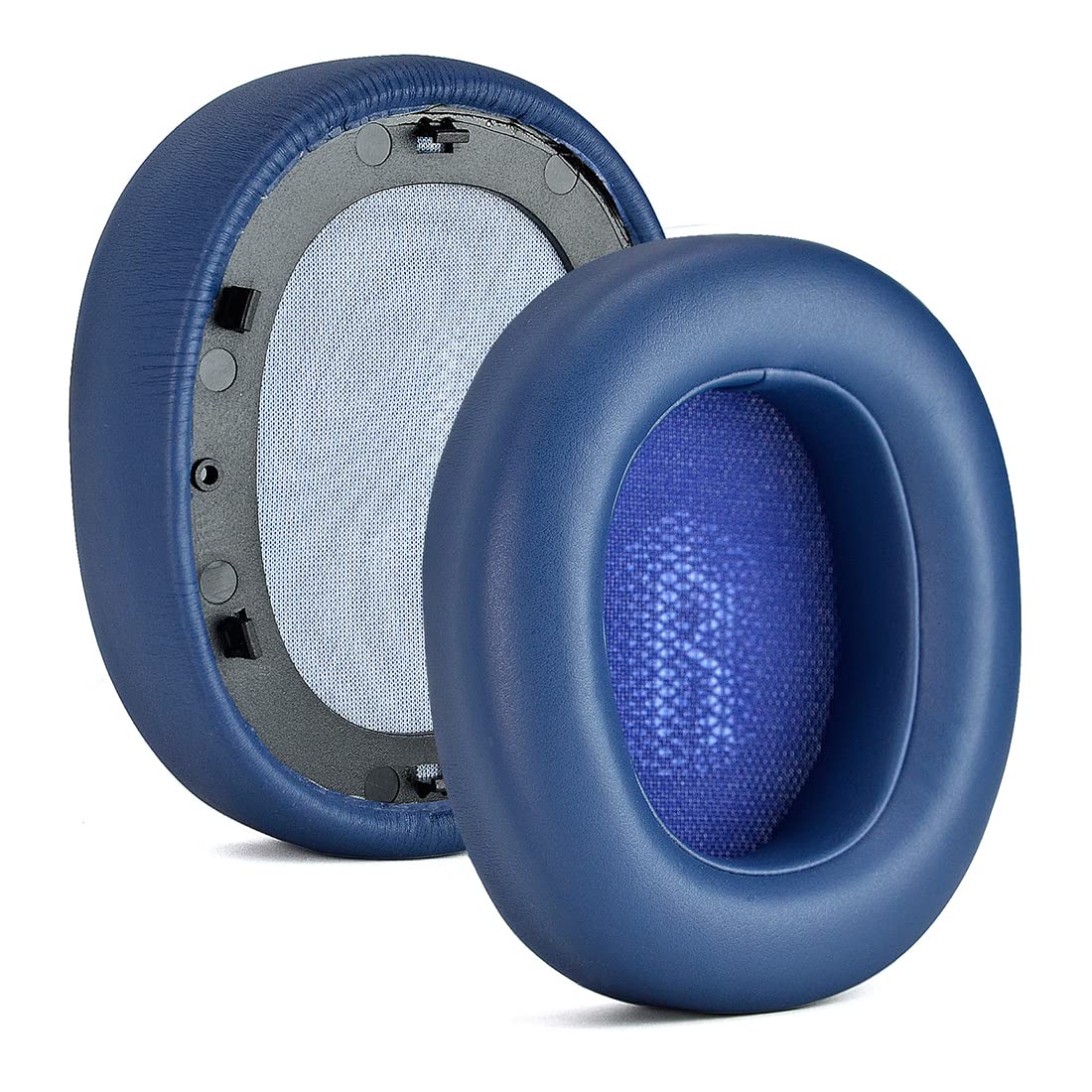 Yaowanguan Ear Pads Cushions for JBL Everest Elite 750 750NC Over-Ear Wireless Bluetooth Headphones,Replacement Everest 750 750NC Protein Leather Memory Foam Earpads Blue