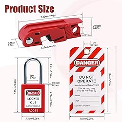 Circuit Breaker Lockout Device for 110-240V