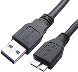 ITD ITANDA USB 3.0 Micro Cable, 3.3FT, Heavy Duty