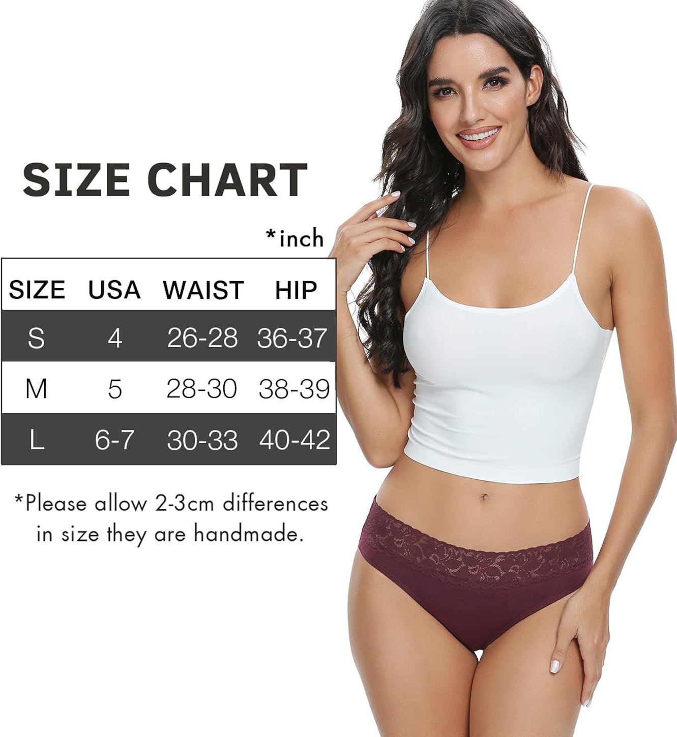 Cotton Hipster Panties for Women Lace Hiphugger Panties Bikini Underwear Pack at  Women’s Clothing store