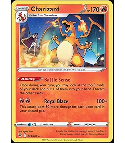 Amazon.com: Pokemon - Charizard - 3/70 - Dragon Majesty - Battle Academy -  Non Holo : Toys & Games