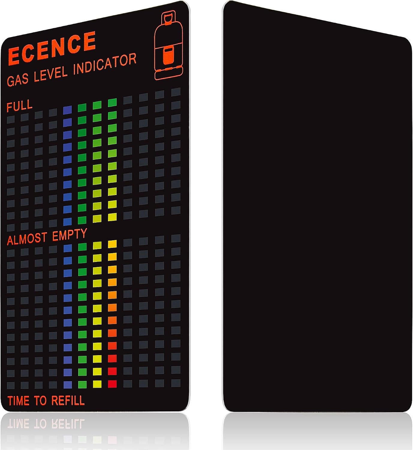 ECENCE 2X Magnetic Gas Level Indicator for Butane Propane, and LPG Gas Bottles and Cylinders, Black - Image 4