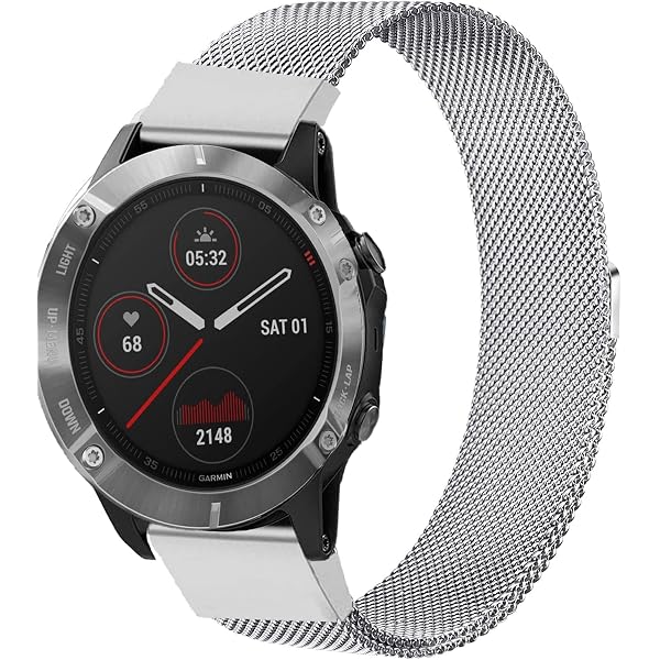 XANS Cinturino elastico compatibile con Garmin Fenix 8 51mm/Fenix