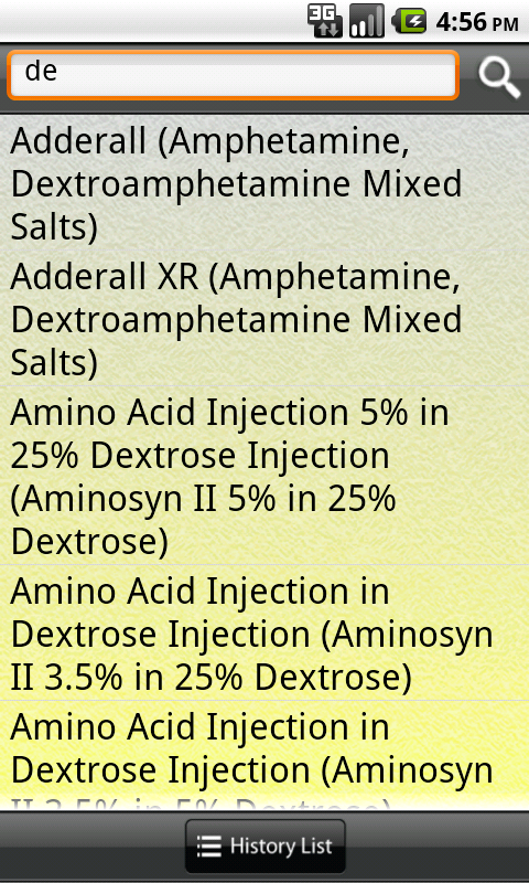 Drug Interactions (A-Z)