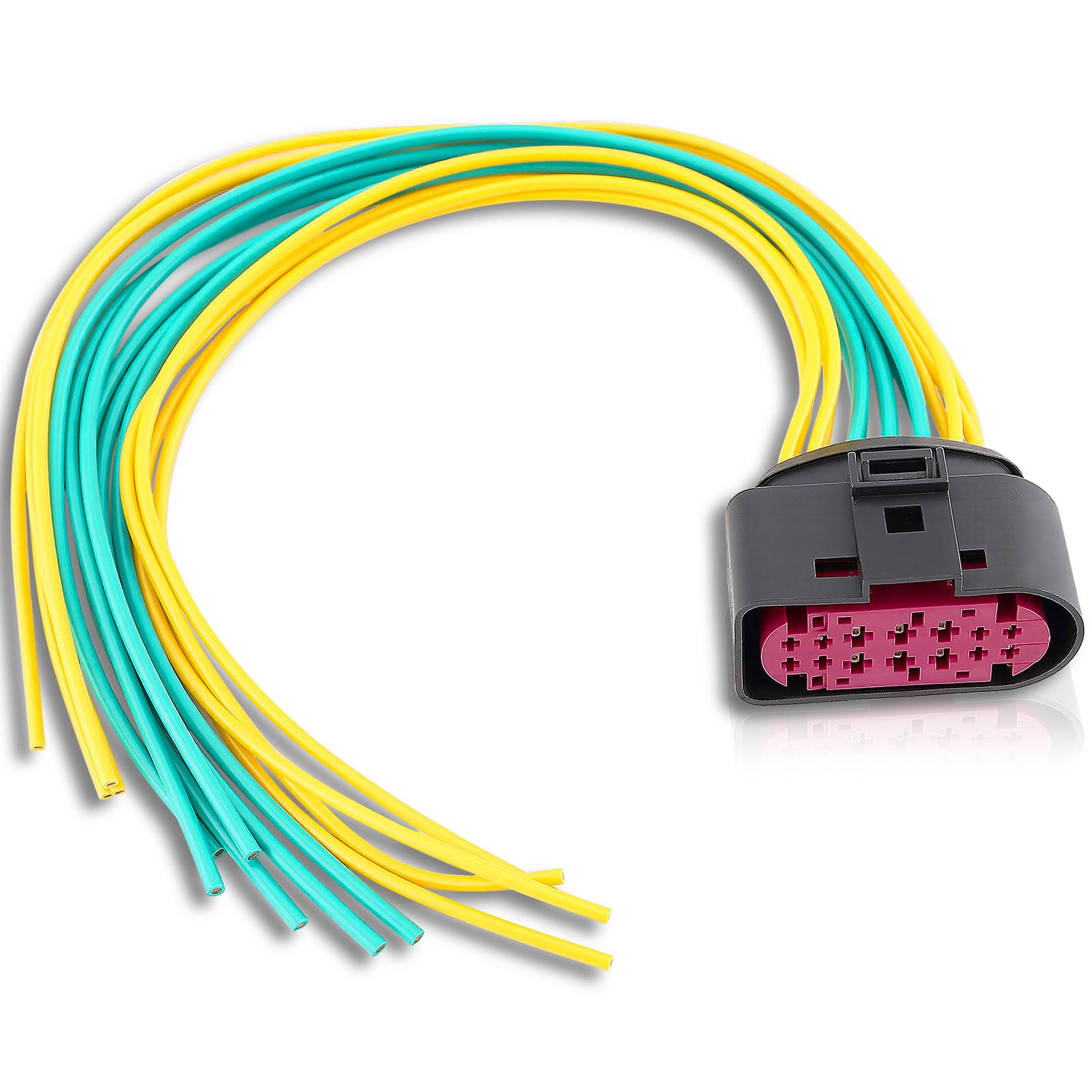 Photo 1 of GoaMotors Xenon HID Projector Headlight Connector Harness Pigtail Fit for Dodge for Ram 1500 2500 2013-2018
