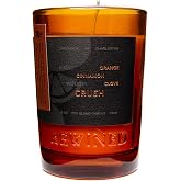 Rewined-Crush Scented Candles(6oz)- Notes of Burnt Orange, Cinnamon and Clove- Nontoxic Candles