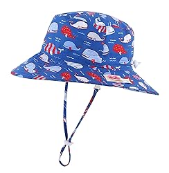 Home Prefer Kids UPF50+ Safari Sun Hat Breathable