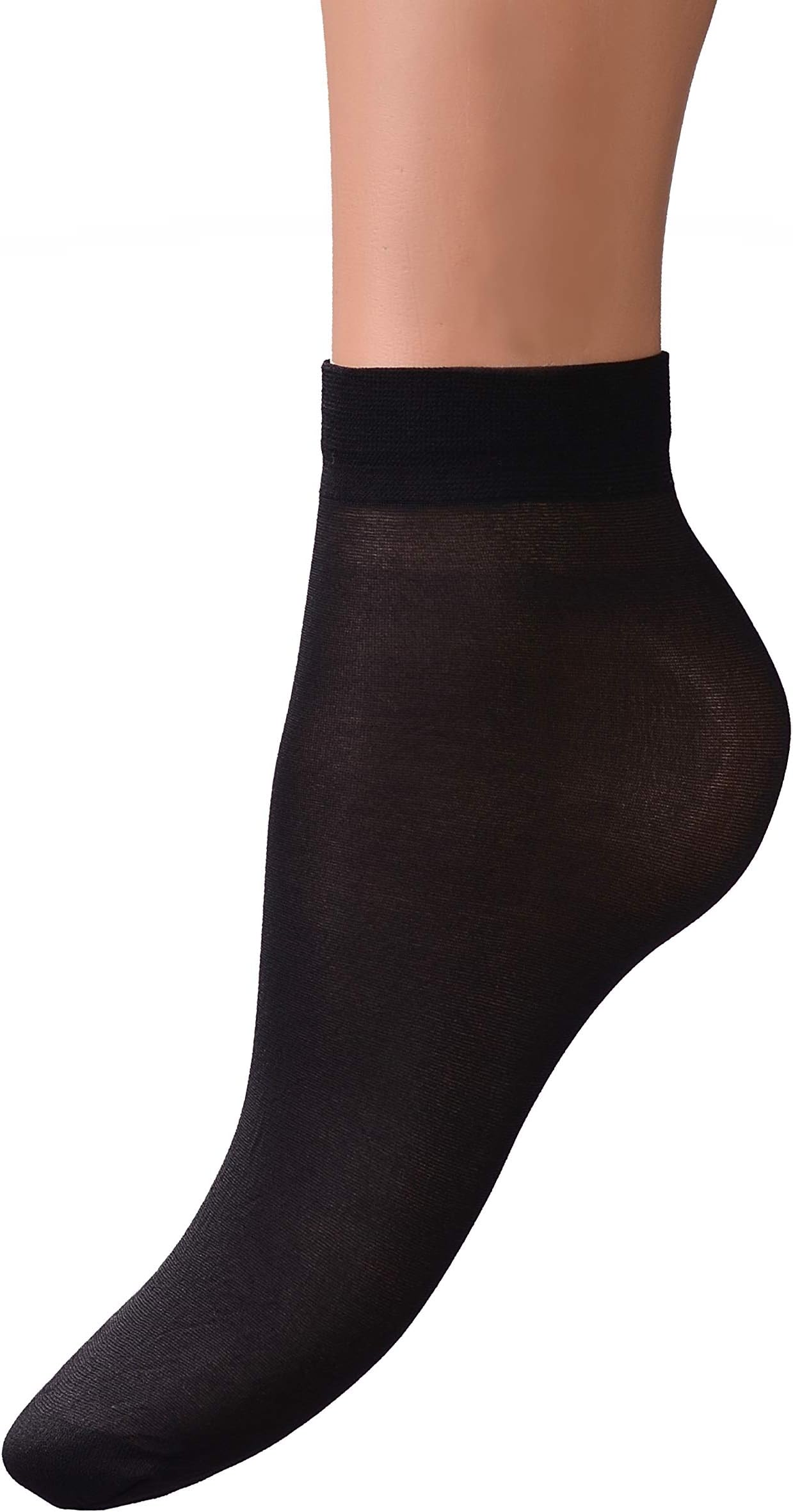 INTRIGUE Sheer Ankle Socks - Cute Nylons for Women - 8 Pairs