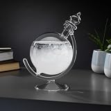 InGenious Globe Storm Glass Weather Forecast Nordic Style Ornament Barometer view 2
