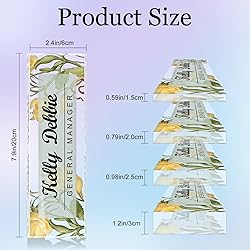 Name Plate for Desk Personalized Office Acrylic
