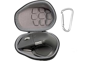 Mini Hard Carrying Case Compatible with Logitech MX Master 4/3S Wireless Mouse, Dustproof Storage Protective Bag for Logitech