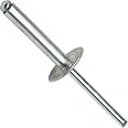 1000 Rivets Pop Aveugles En Aluminium 3/16" X 1" - Tête Bombée - Marque Fastenere - Pour épaisseur 6-16